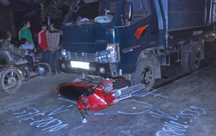 Hiện trường vụ tai nạn