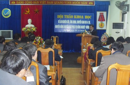 Nghiên cứu, ứng dụng chuyển giao KH-CN, khuyến nông khuyến ngư sẽ tạo đà cho nông nghiệp - nông thôn Hà Tĩnh phát triển bền vững