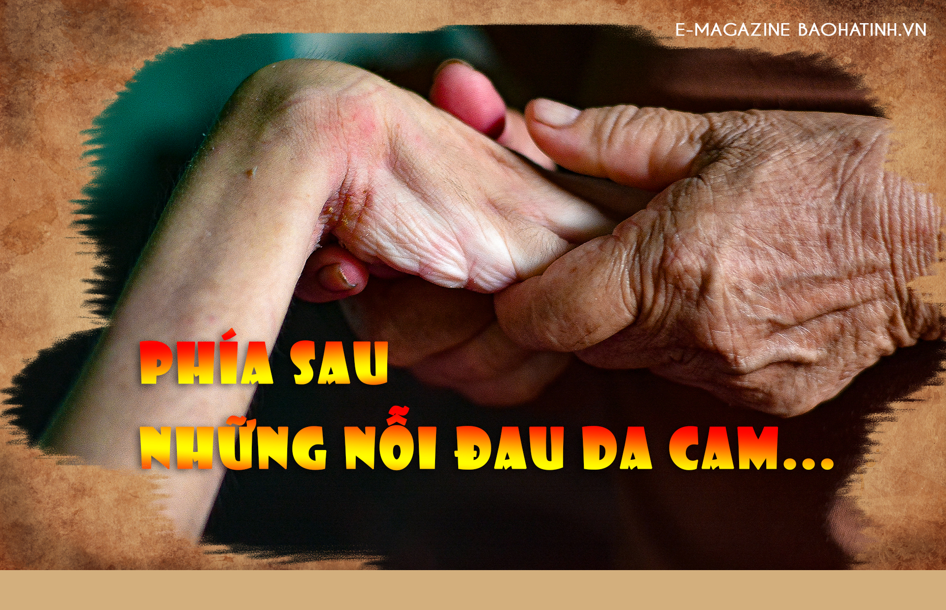 Phía sau những nỗi đau da cam...