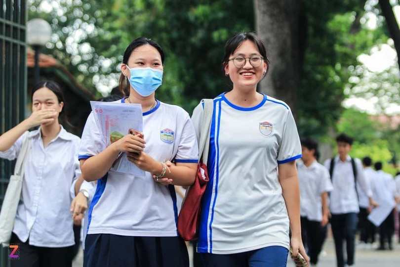 Học sinh dự thi tốt nghiệp THPT năm 2024. Ảnh: Việt Hà.