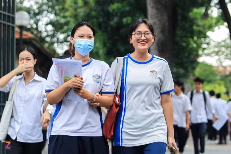 Học sinh dự thi tốt nghiệp THPT năm 2024. Ảnh: Việt Hà.