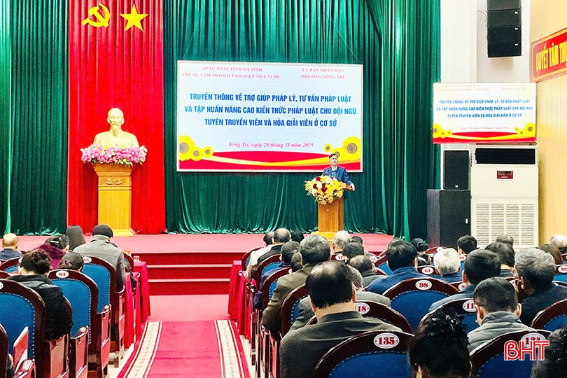 Trung tâm TGPL Nhà nước tỉnh tăng cường truyền thông rộng rãi giúp người dân hiểu rõ quyền lợi, trách nhiệm của bản thân để chấp hành pháp luật.