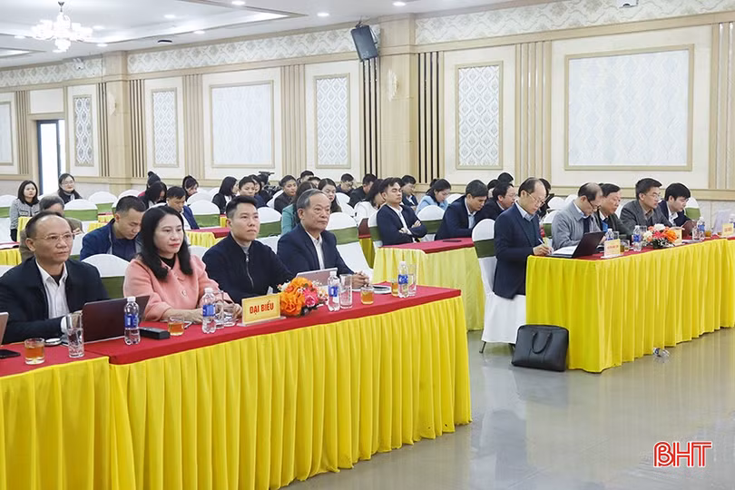 Các đại biểu dự hội nghị.