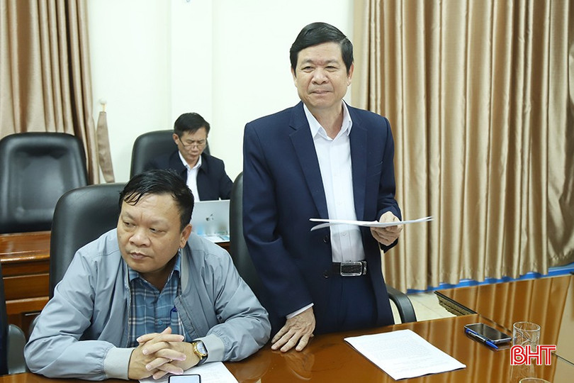 Phó Trưởng ban Nội chính Tỉnh uỷ Nguyễn Cường phát biểu tại hội nghị. bqbht_br_7.jpg