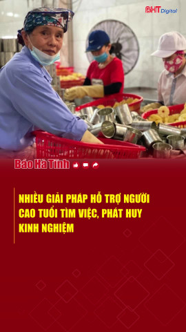 Nhiều giải pháp hỗ trợ người cao tuổi tìm việc, phát huy kinh nghiệm