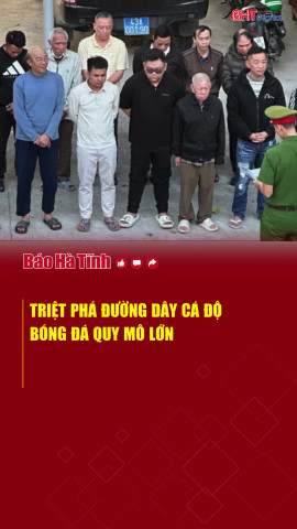 Triệt phá đường dây cá độ bóng đá quy mô lớn