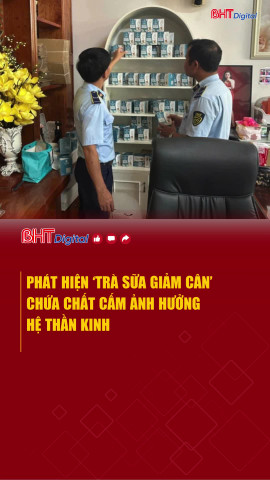 Phát hiện ‘trà sữa giảm cân’ chứa chất cấm ảnh hưởng hệ thần kinh