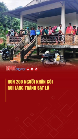Hơn 200 người khăn gói rời làng tránh sạt lở