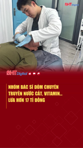 Nhóm bác sĩ dỏm chuyên truyền nước cất, vitamin... lừa hơn 17 tỉ đồng