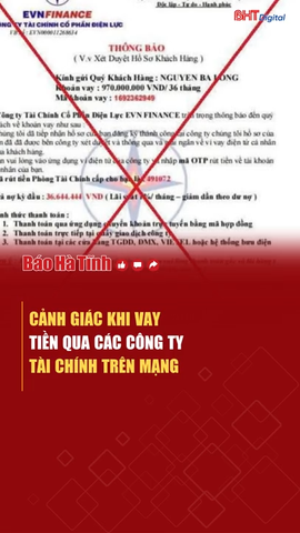 Cảnh giác khi vay tiền qua các công ty tài chính trên mạng