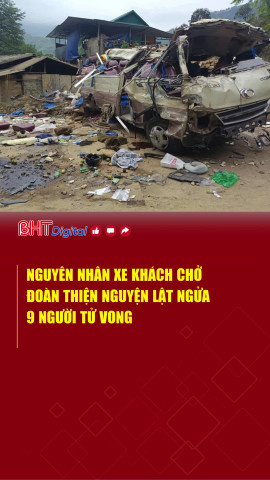 Nguyên nhân xe khách chở đoàn thiện nguyện lật ngửa, 9 người tử vong