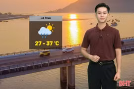 Dự báo thời tiết Hà Tĩnh ngày 14/8: nhiều nơi nắng nóng