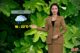 Dự báo thời tiết Hà Tĩnh ngày 8/2: Nhiều khu vực có mưa, trời chuyển rét