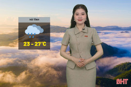 Dự báo thời tiết Hà Tĩnh ngày 10/11: Mưa rải rác nhiều nơi, cao nhất 27 độ C
