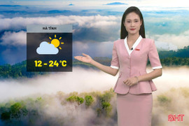 Dự báo thời tiết Hà Tĩnh ngày 28/11: Trời nắng nhẹ, nhiệt độ dao động từ 12 - 24 độ C
