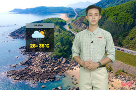 Dự báo thời tiết Hà Tĩnh ngày 13/8: Ngày nắng, chiều có mưa rào và dông