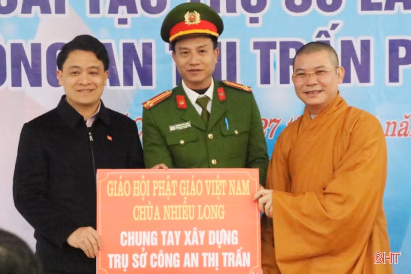 Hà Tĩnh hoàn thành xây dựng nhà ở doanh trại công an xã trước tiến độ