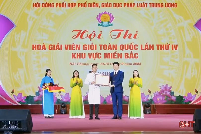 Hà Tĩnh nhất Hội thi Hòa giải viên giỏi khu vực miền Bắc