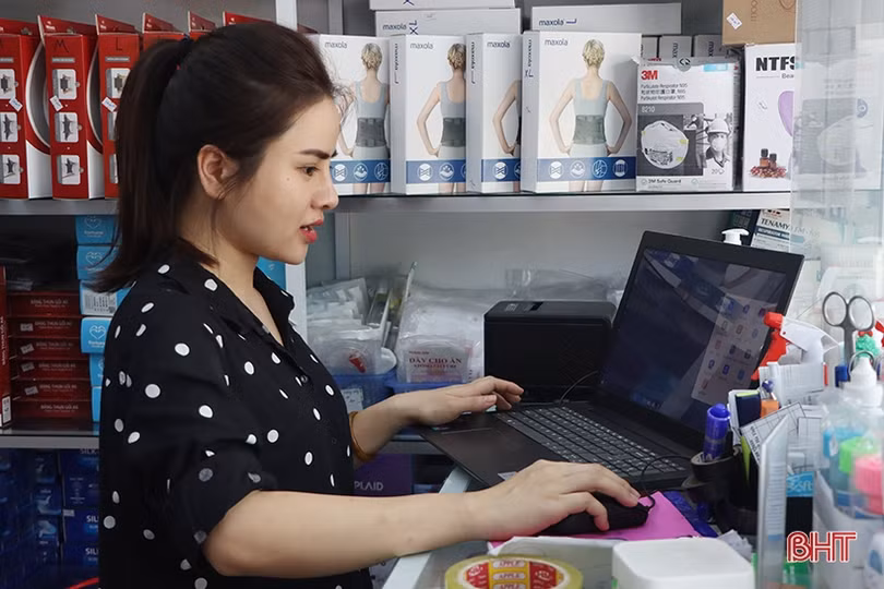 1.034 doanh nghiệp, hộ kinh doanh Hà Tĩnh sử dụng hóa đơn điện tử khởi tạo từ máy tính tiền