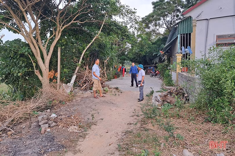 Thiếu nguồn lực, thị trấn Xuân An gặp khó về tiêu chí giao thông