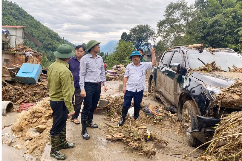 10 người chết, mất tích do mưa lũ ở phía Bắc
