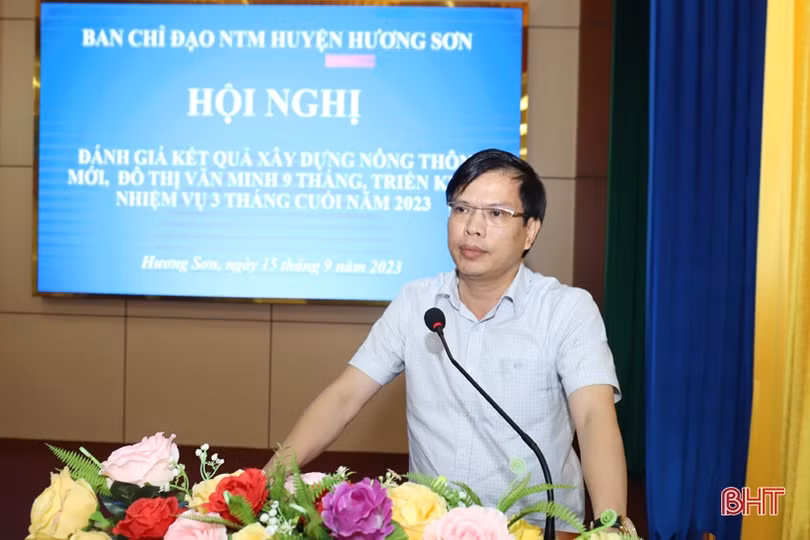 Bàn giải pháp nâng cao chất lượng xây dựng nông thôn mới ở Hương Sơn