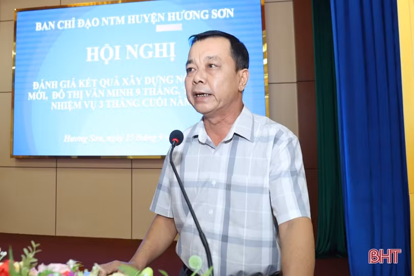 Bàn giải pháp nâng cao chất lượng xây dựng nông thôn mới ở Hương Sơn