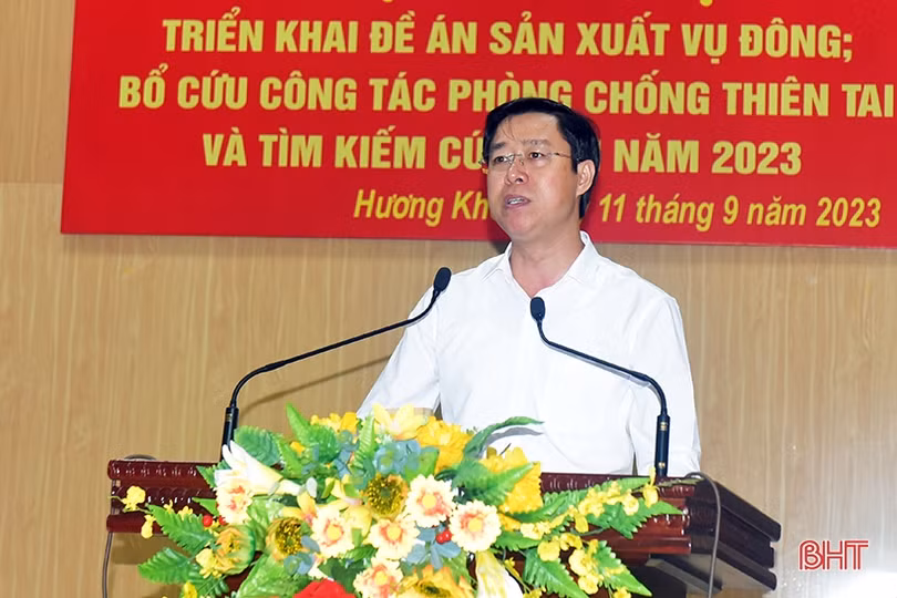 Hương Khê phấn đấu sản xuất 2.760 ha cây vụ đông