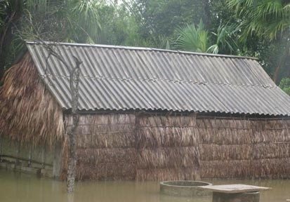 Lần đầu tiên 100% xã, thị ở huyện Thạch Hà chìm trong lũ