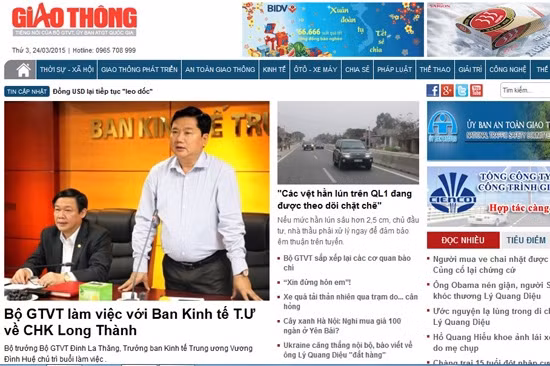 Bộ GTVT chỉ còn 1 tờ báo, 1 tạp chí ảnh 1