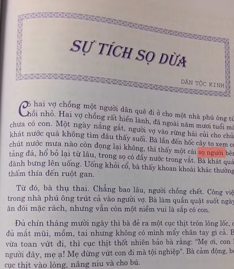 Nhiều sách in chi tiết “mẹ Sọ Dừa uống nước sọ người” ảnh 7