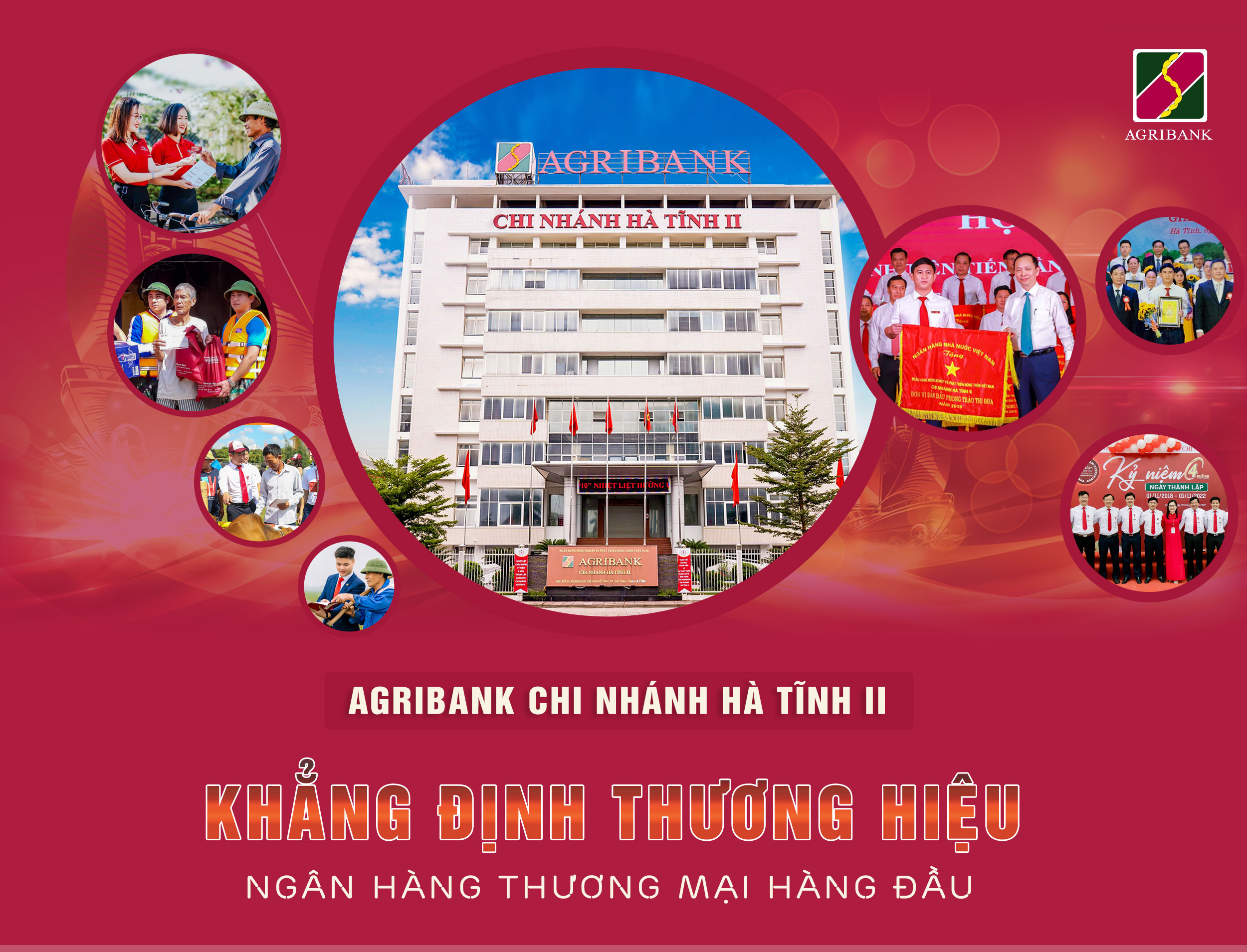 Agribank Chi nhánh Hà Tĩnh II: Khẳng định thương hiệu ngân hàng thương mại hàng đầu ảnh 1 Agribank Chi nhánh Hà Tĩnh II: Khẳng định thương hiệu ngân hàng thương mại hàng đầu