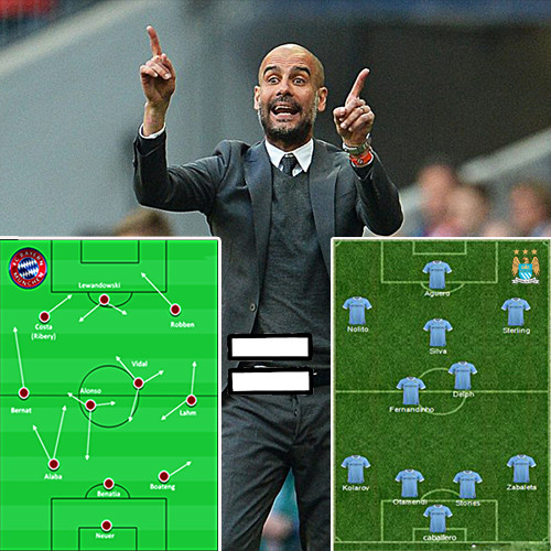 voi pep guardiola man city la bayern 2 0