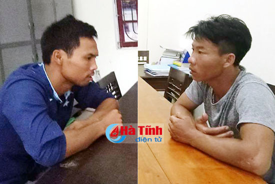 khoi to 2 doi tuong danh gay chan cong an vien