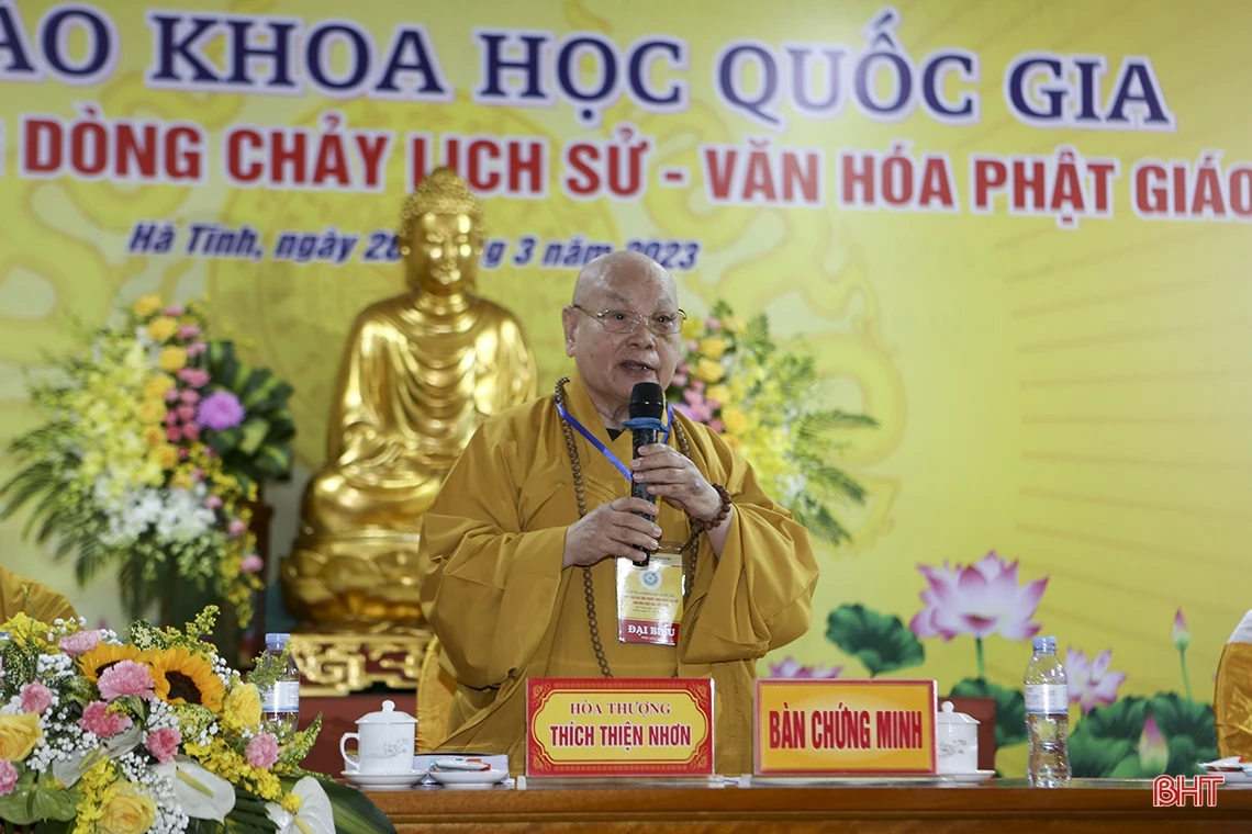 Làm sáng tỏ vai trò Phật giáo Hà Tĩnh trong dòng chảy lịch sử - văn hóa Phật giáo Việt Nam