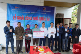 Khởi công 3 ngôi nhà nhân ái cho hoàn cảnh khó khăn