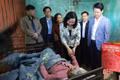 Lãnh đạo tỉnh tặng quà Tết gia đình chính sách, chúc thọ người cao tuổi