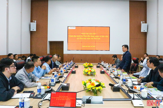 Đoàn công tác tỉnh Hà Tĩnh tham quan Nhà máy Điện rác Phú Sơn tại TP Huế