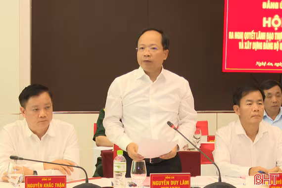 Hội nghị Đảng ủy Quân khu 4 thống nhất quyết tâm hoàn thành thắng lợi nhiệm vụ năm 2026