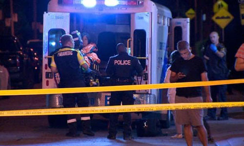 Xả súng ở Canada, 14 người trúng đạn