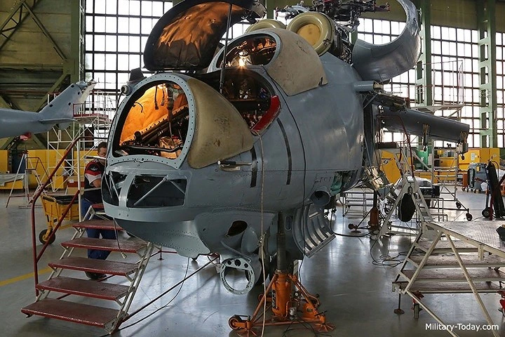 Uy lực máy bay trực thăng tấn công Mi-35M do Nga sản xuất