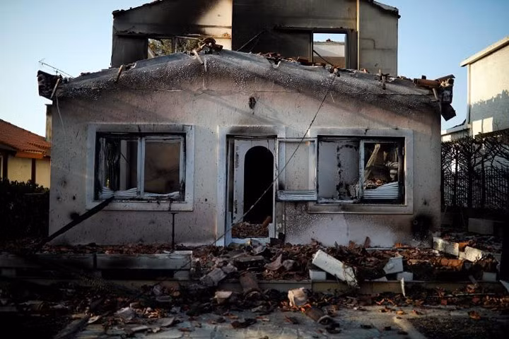 Cảnh tang thương sau thảm họa cháy rừng ở Hy Lạp