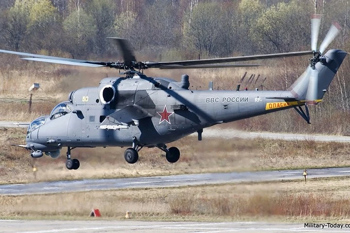 Uy lực máy bay trực thăng tấn công Mi-35M do Nga sản xuất