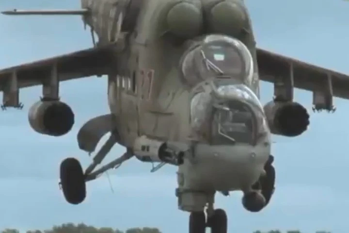 Uy lực máy bay trực thăng tấn công Mi-35M do Nga sản xuất