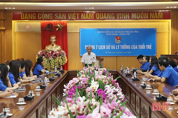 “Tháng 7 lịch sử và lý tưởng của tuổi trẻ”