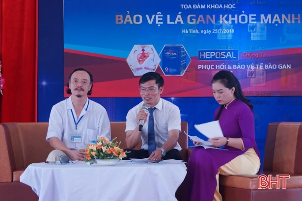 Tư vấn, giúp người dân Hà Tĩnh bảo vệ lá gan khỏe mạnh