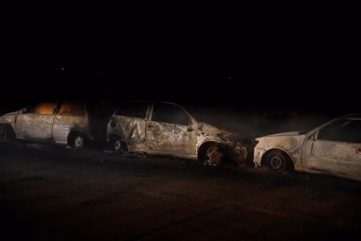 Cảnh tang thương sau thảm họa cháy rừng ở Hy Lạp