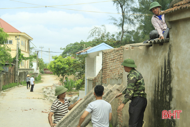 Các tổ chức đoàn thể Nghi Xuân giúp dân xây dựng nông thôn mới