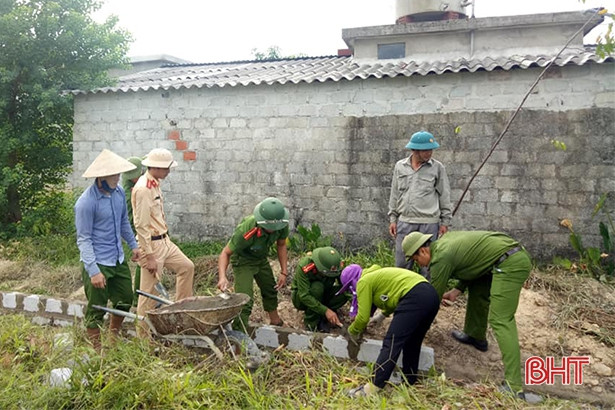 Thạch Hà chỉnh trang, xây dựng hơn 2.400 vườn hộ, vườn mẫu