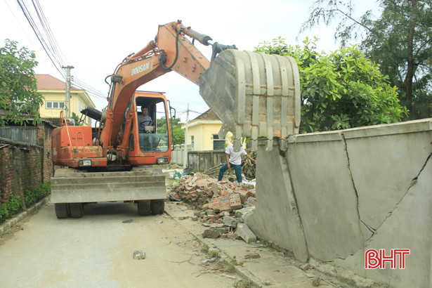 Các tổ chức đoàn thể Nghi Xuân giúp dân xây dựng nông thôn mới